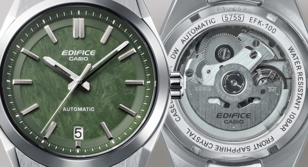 Механические Casio Edifice EFK-100: Японский спорт-шик с