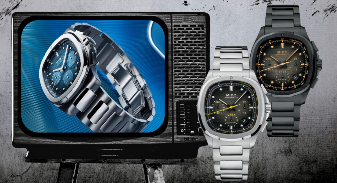 Mido Multifort TV Chronograph — ретро-дизайн и инженерное