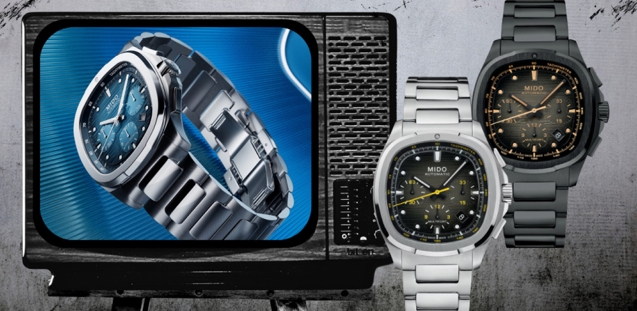 マルコ Mido Multifort TV Chronograph — ретро-дизайн и инженерное