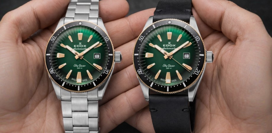Edox SkyDiver 70s: Лимитированные часы с уникальным характером