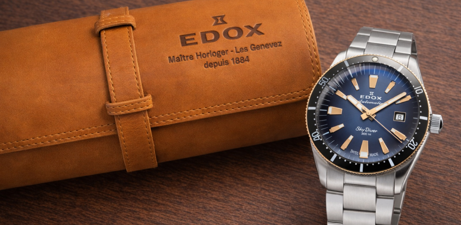 Edox SkyDiver 70s: Лимитированные часы с уникальным характером