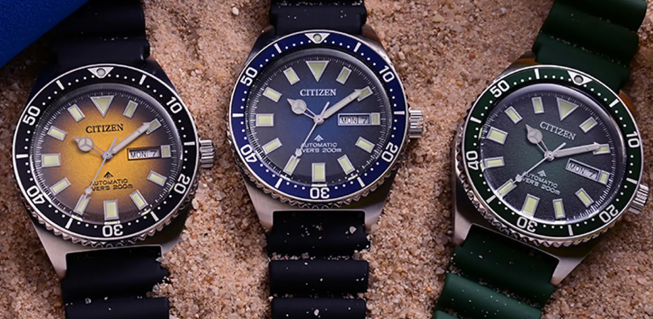 Citizen Promaster Mechanical Diver vs Orient Mako II — Японський