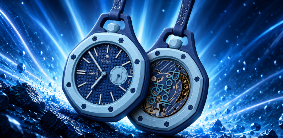 Audemars Piguet x Swatch: Кишенькові годинники Royal Pop, які