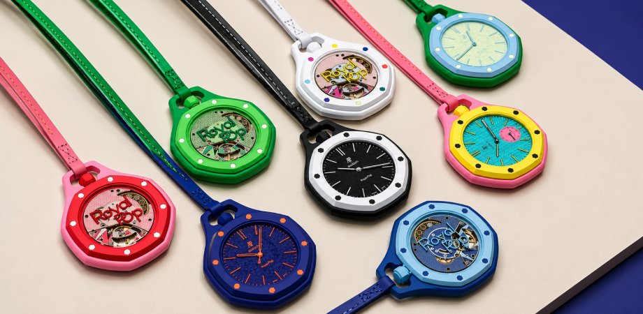 Audemars Piguet x Swatch: Кишенькові годинники Royal Pop, які