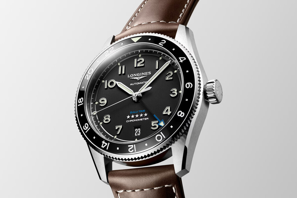 Часы Longines Spirit Zulu Time L3.802.4.53.2 купить в интернет
